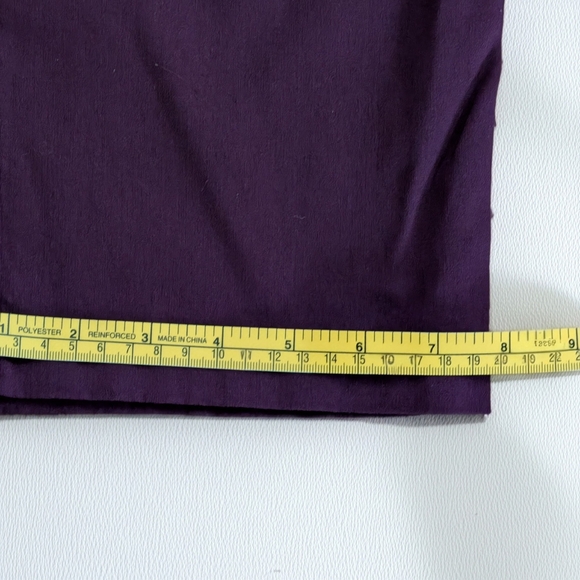 (Apt.9) Brynn Ladies' Purple Capri Pantssize 12p - Picture 6 of 6